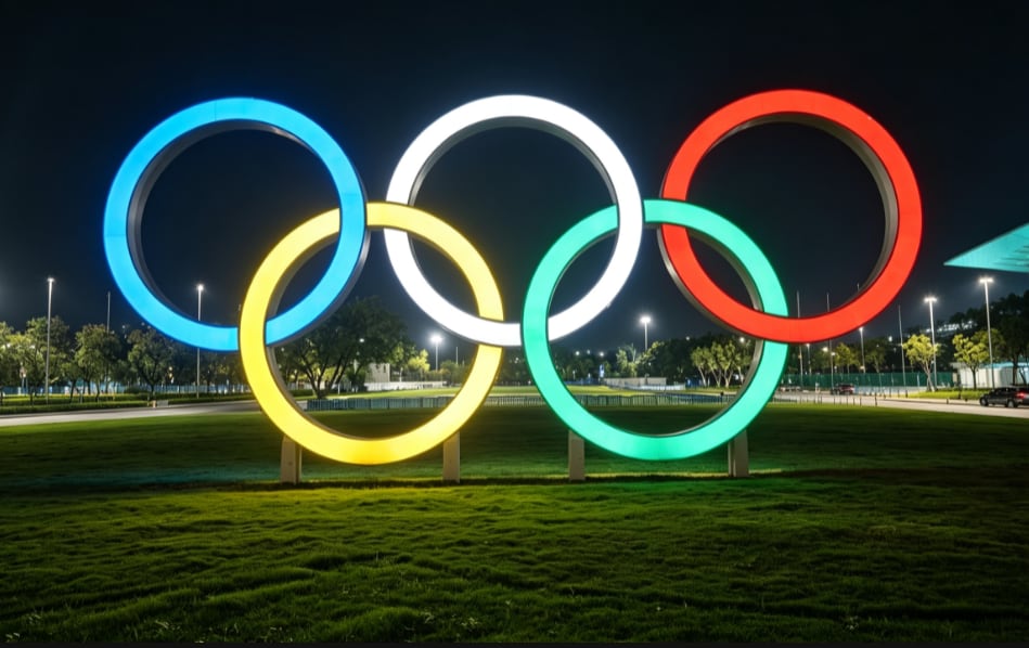奥体中心五环